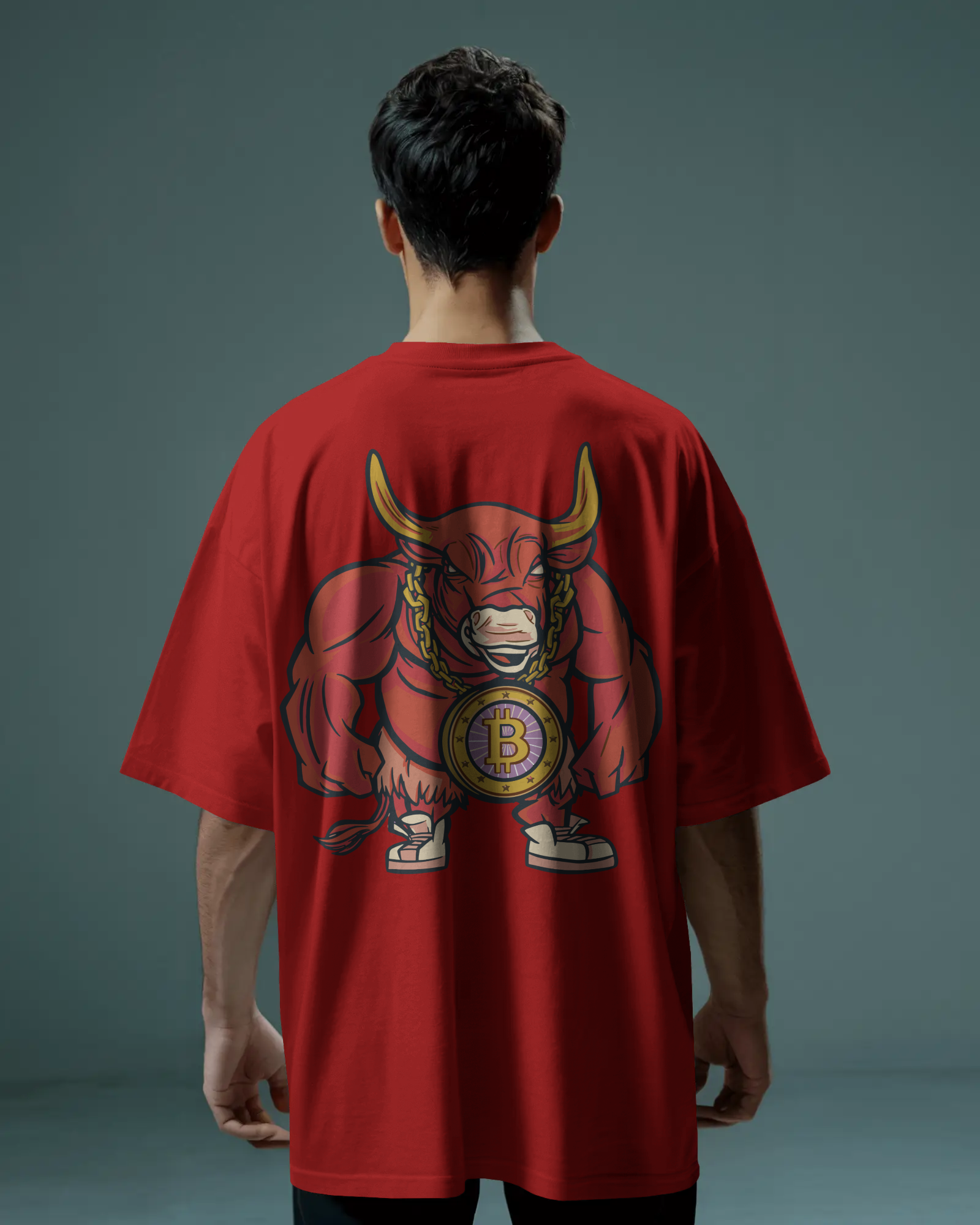 Men Cotton Oversized T-shirt